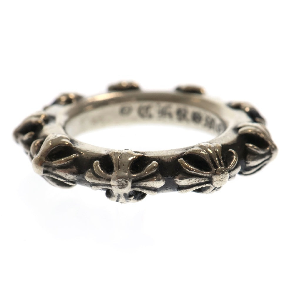 CHROME HEARTS(クロムハーツ) CROSS BAND RING クロスバンドリング 16.5号 シルバー