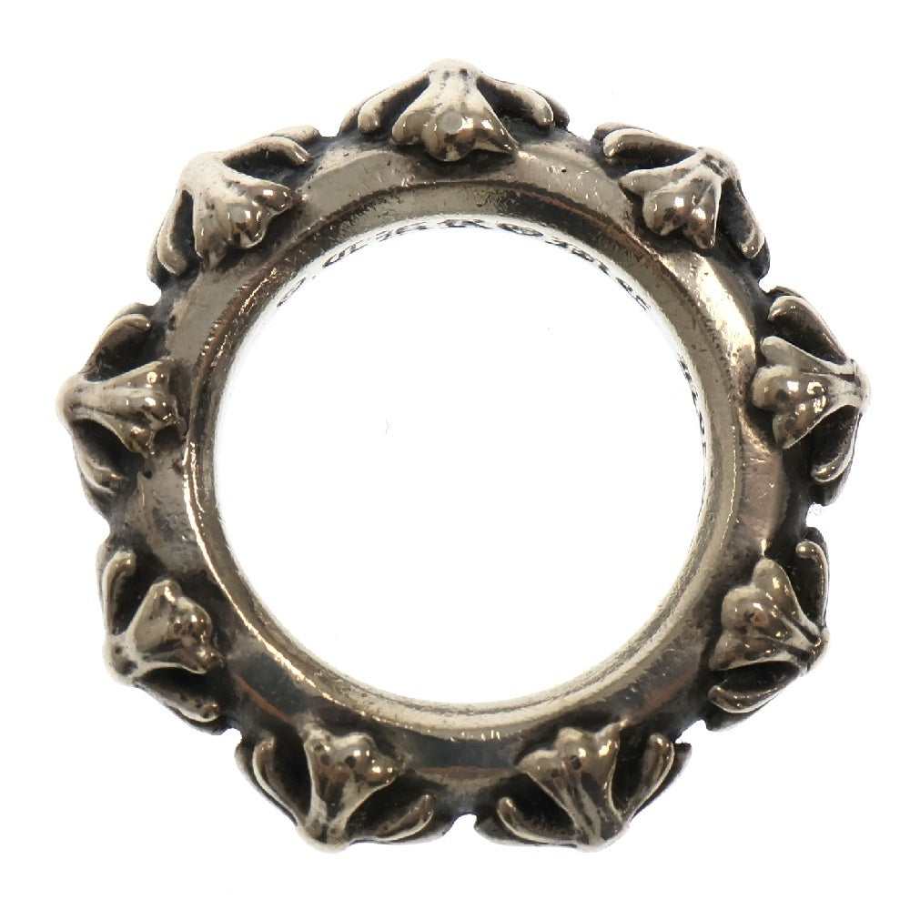 CHROME HEARTS(クロムハーツ) CROSS BAND RING クロスバンドリング 16.5号 シルバー