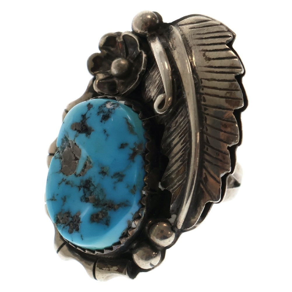 INDIAN JEWELRY(インディアンジュエリー) ナバホ族 ターコイズリング シルバー