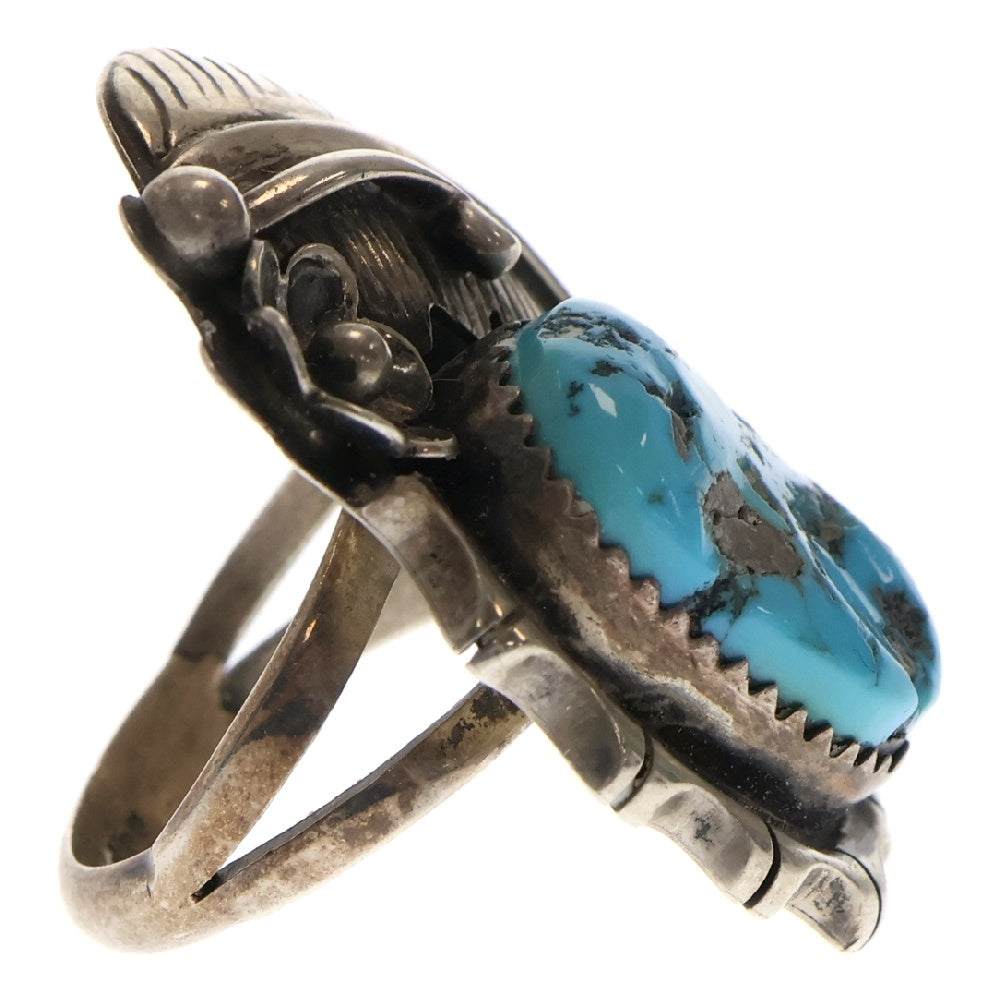 INDIAN JEWELRY(インディアンジュエリー) ナバホ族 ターコイズリング シルバー