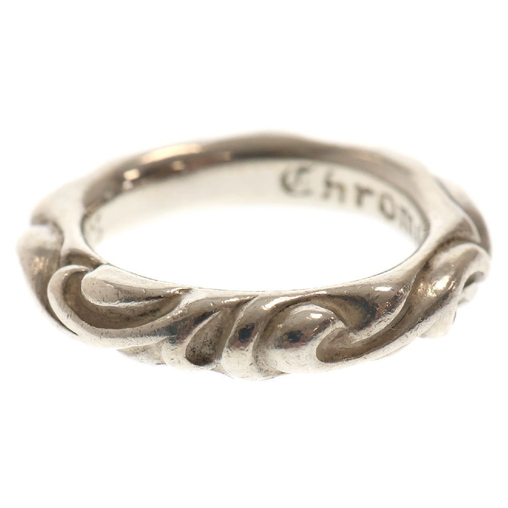 CHROME HEARTS(クロムハーツ) SCRL BAND スクロールバンド リング シルバー