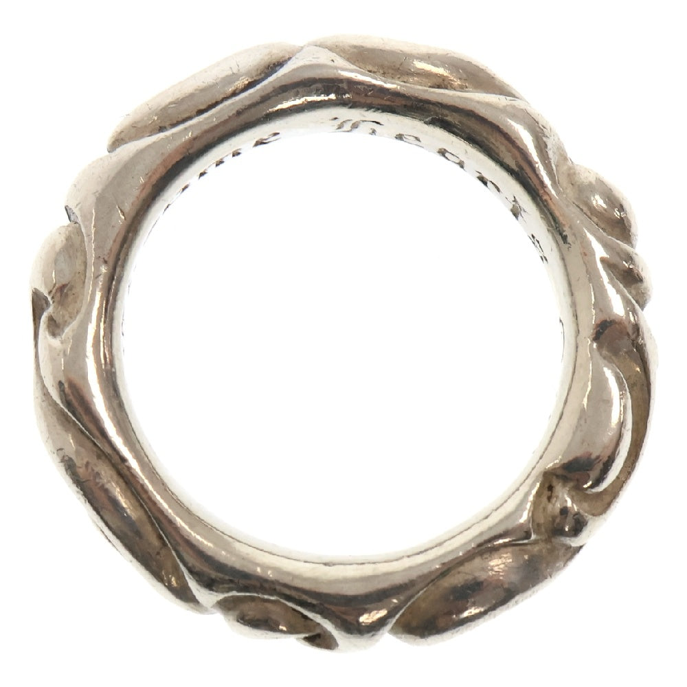 CHROME HEARTS(クロムハーツ) SCRL BAND スクロールバンド リング シルバー