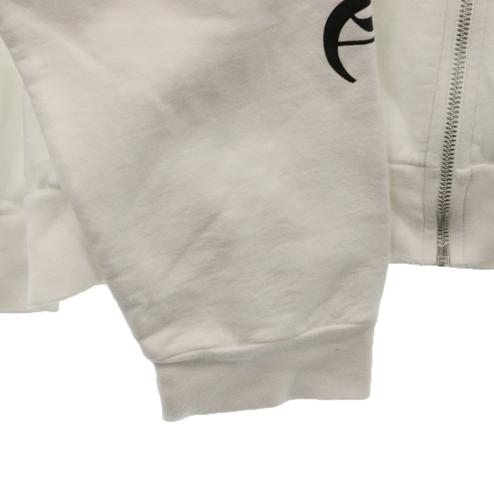 CHROME HEARTS(クロムハーツ) SWTSHRT HD ZIP ロゴプリントダガージップスウェットパーカー