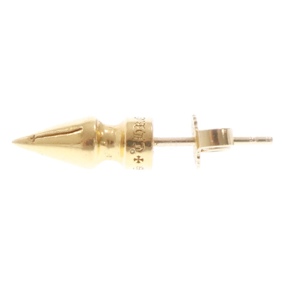 CHROME HEARTS(クロムハーツ) 22K STUD SPIKE スパイクスタッド ピアス ゴールド