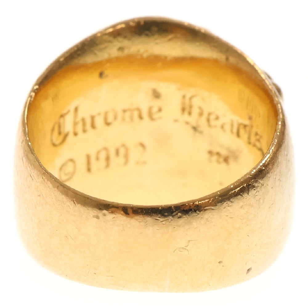 CHROME HEARTS(クロムハーツ) 22K KEEPER DIA キーパーリング アフター1ダイヤ ゴールド