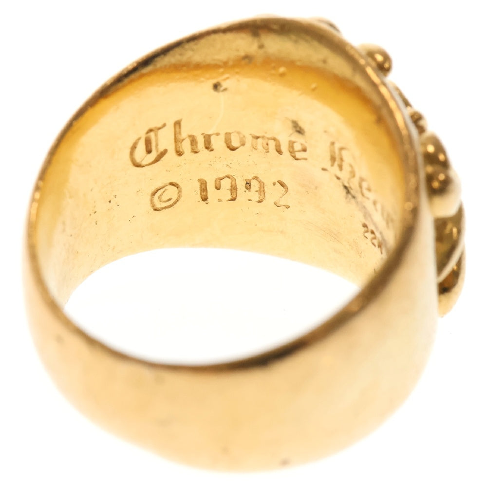 CHROME HEARTS(クロムハーツ) 22K KEEPER DIA キーパーリング アフター1ダイヤ ゴールド