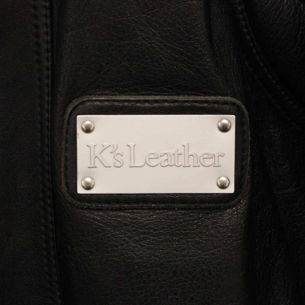 KADOYA(カドヤ) K's Leather レザージャケット ブラック