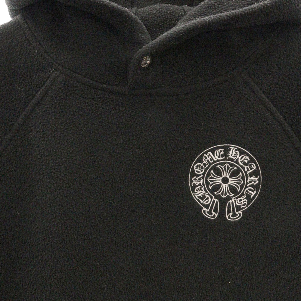 CHROME HEARTS(クロムハーツ) YNT U DETENT HDPL FLC クロスボールボタンフリースプルオーバーパーカー