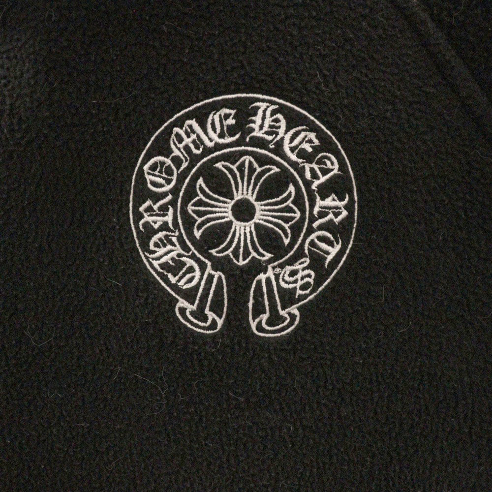 CHROME HEARTS(クロムハーツ) YNT U DETENT HDPL FLC クロスボールボタンフリースプルオーバーパーカー