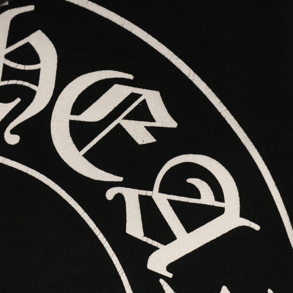 CHROME HEARTS(クロムハーツ) SWTSHRT PLVR プルオーバーパーカー 袖フローラルバックホースシュープリントパーカー