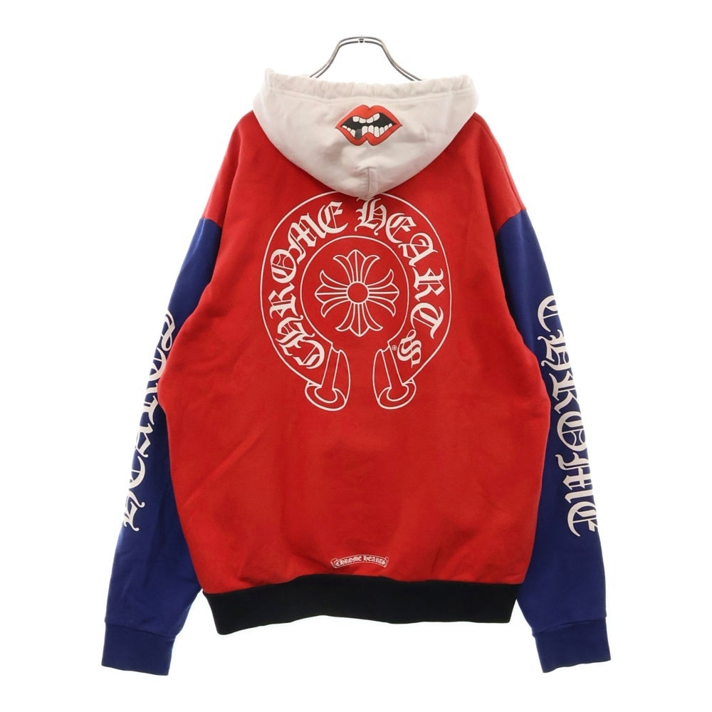 CHROME HEARTS(クロムハーツ) MATTY BOY PPO HD CHOMPER PLVR MATTY BOYトリコロールチョンパープルオーバーパーカー