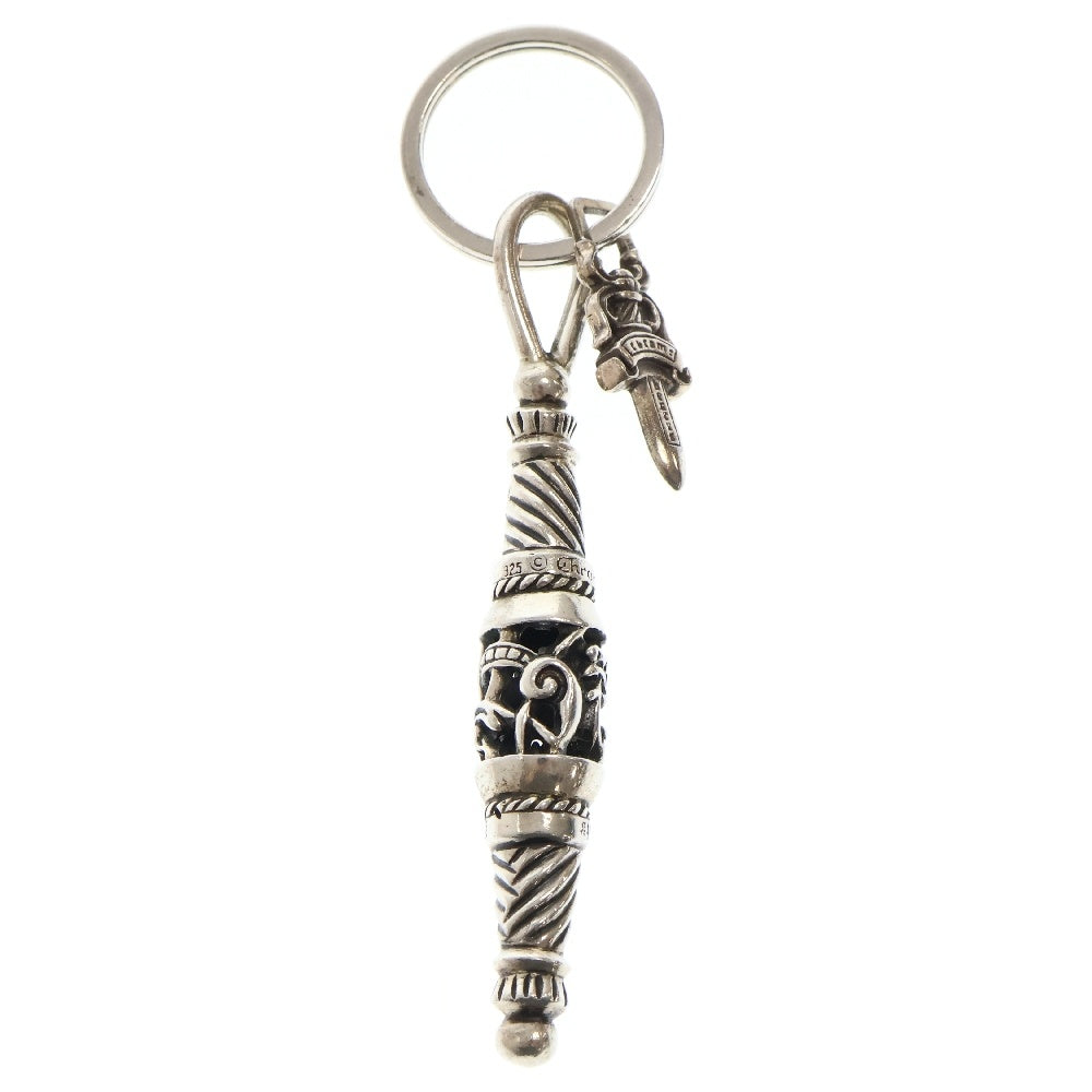 CHROME HEARTS(クロムハーツ) CELTIC ROLLER&No5 ケルティックローラー#5ダガーキーリング シルバーキーリング