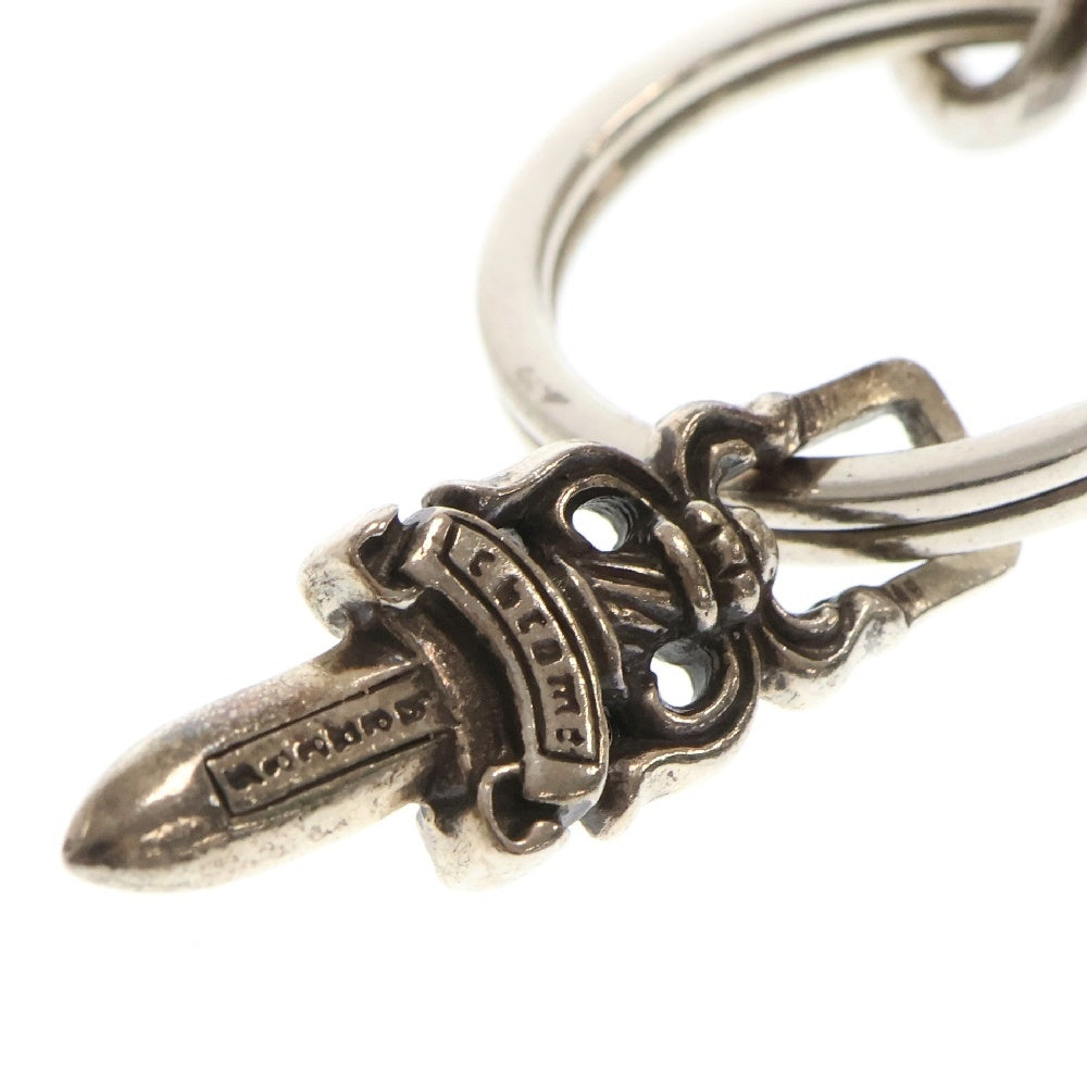 CHROME HEARTS(クロムハーツ) CELTIC ROLLER&No5 ケルティックローラー#5ダガーキーリング シルバーキーリング