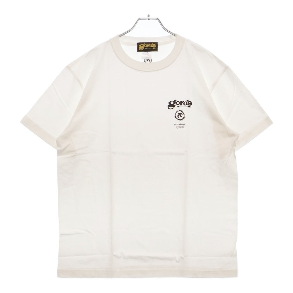 goro's(ゴローズ) mitakuye oyasin プリント ポケットTシャツ ホワイト