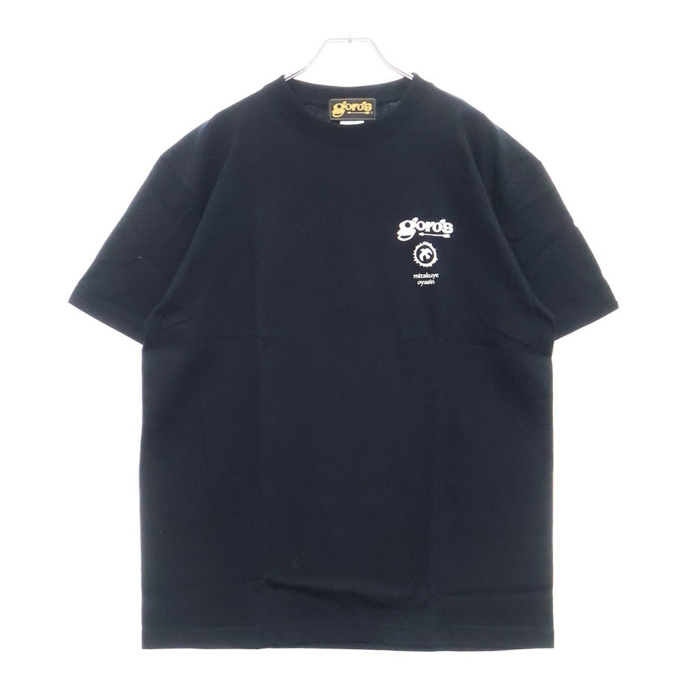 goro's(ゴローズ) mitakuye oyasin プリント ポケットTシャツ ブラック
