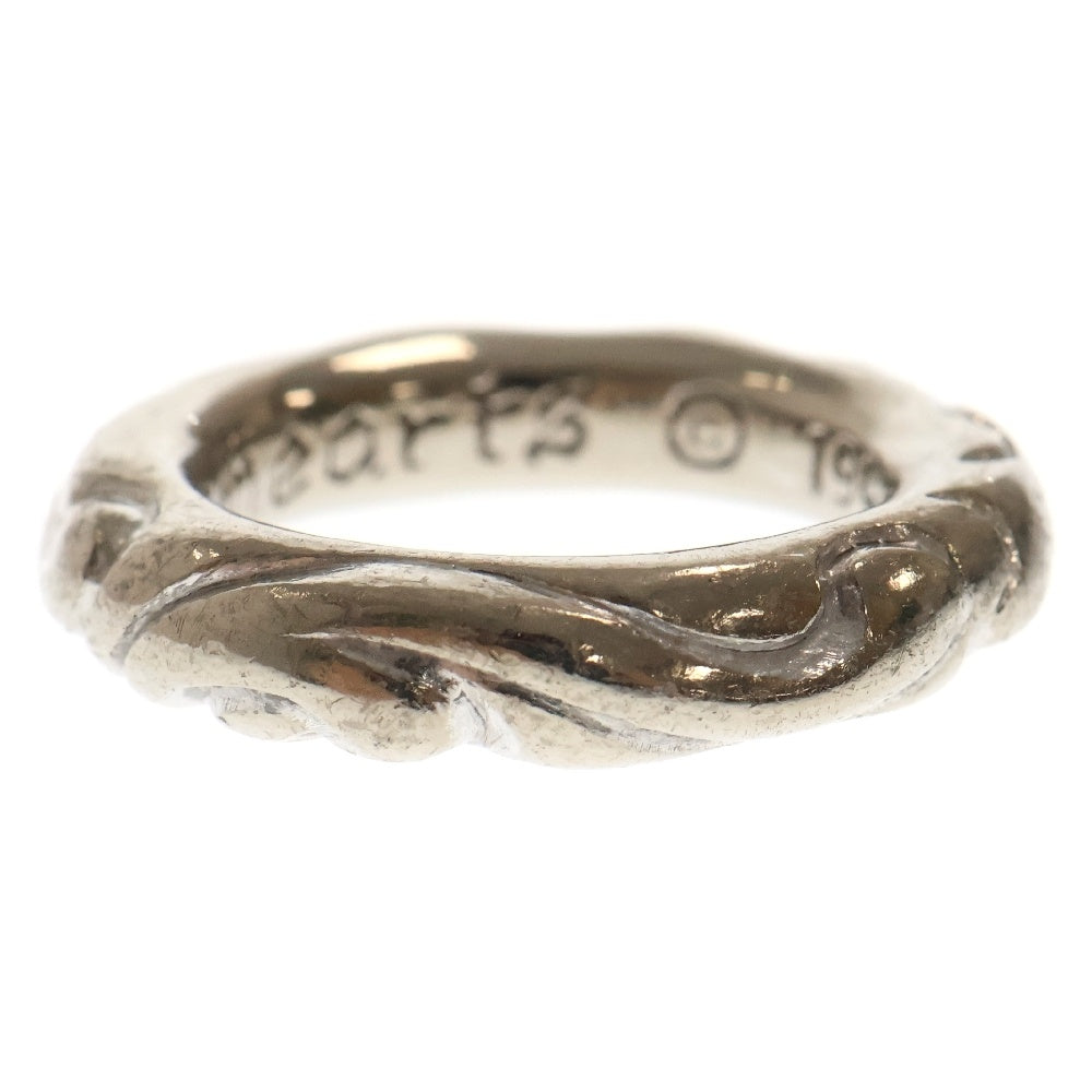 CHROME HEARTS(クロムハーツ) 18KWG SCRL BAND スクロールバンド ホワイトゴールドリング