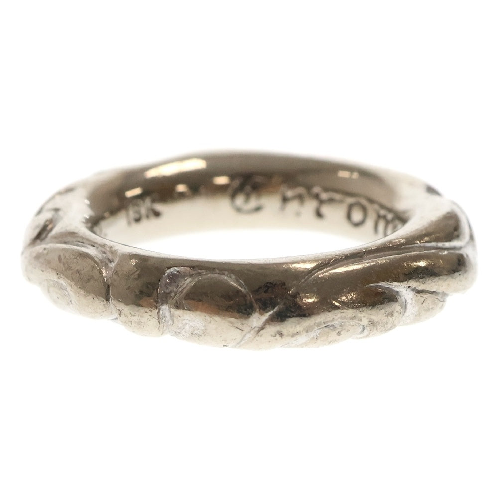 CHROME HEARTS(クロムハーツ) 18KWG SCRL BAND スクロールバンド ホワイトゴールドリング