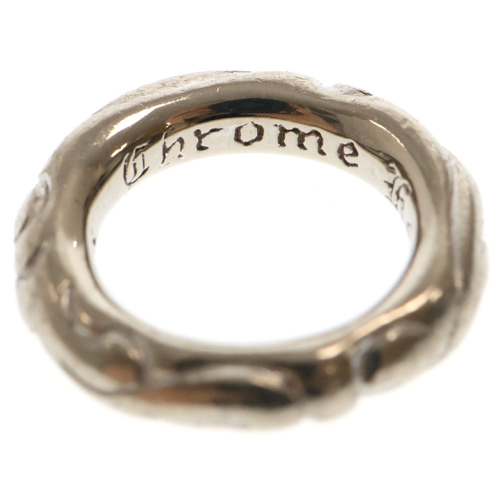 CHROME HEARTS(クロムハーツ) 18KWG SCRL BAND スクロールバンド ホワイトゴールドリング