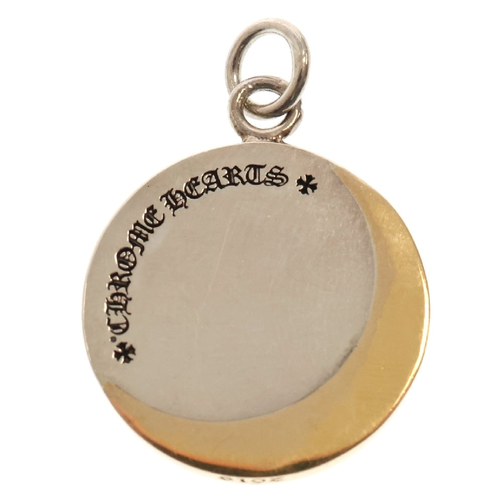 CHROME HEARTS(クロムハーツ) STAR CRESCENT スタークレセント シルバーゴールドコンビネックレストップ
