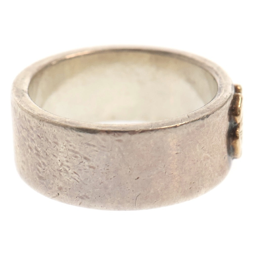 goro's(ゴローズ) ローズ平打ちリング シルバー/ゴールド