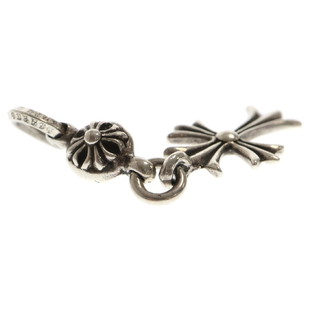 CHROME HEARTS(クロムハーツ) 1B TNY CH CRS 1ボール タイニー CHクロス チャーム ペンダントトップ シルバー BCA197
