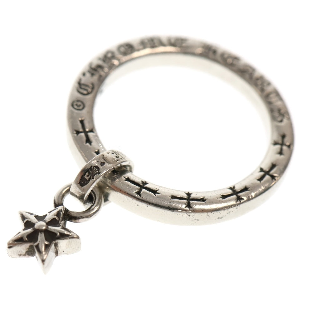CHROME HEARTS(クロムハーツ) NTFL W NTFL wスターモチーフ シルバーリング