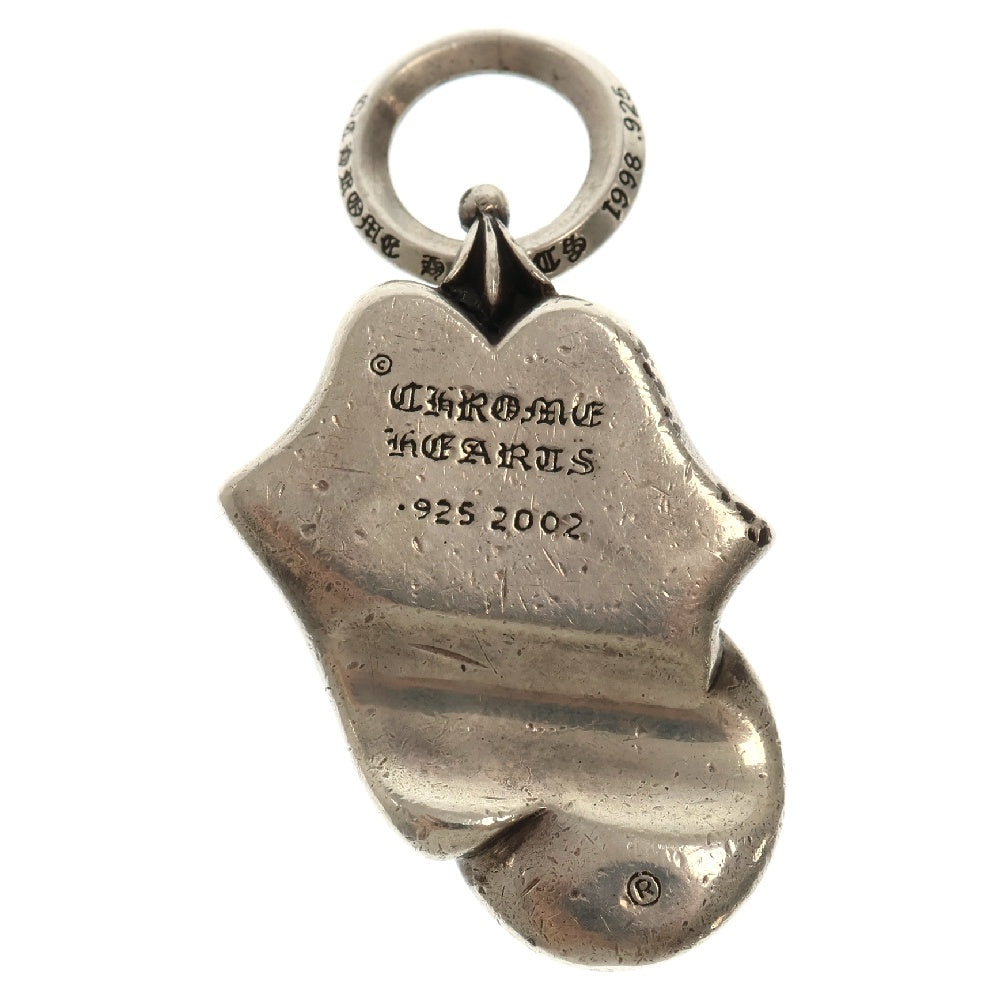 CHROME HEARTS(クロムハーツ) LIPSTONGUE PENDANT リップアンドタンペンダント シルバーネックレストップ