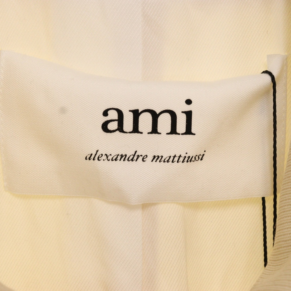 AMI Alexandre Mattiussi(アミアレクサンドルマテュッシ) ウールロングコート HCO003 WV0004 ベージュ