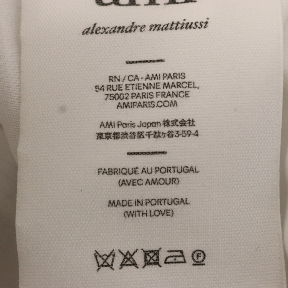 AMI Alexandre Mattiussi(アミアレクサンドルマテュッシ) STRAIGHT FIT TROUSERS ストレートスラックスパンツ HTR508 WV0026