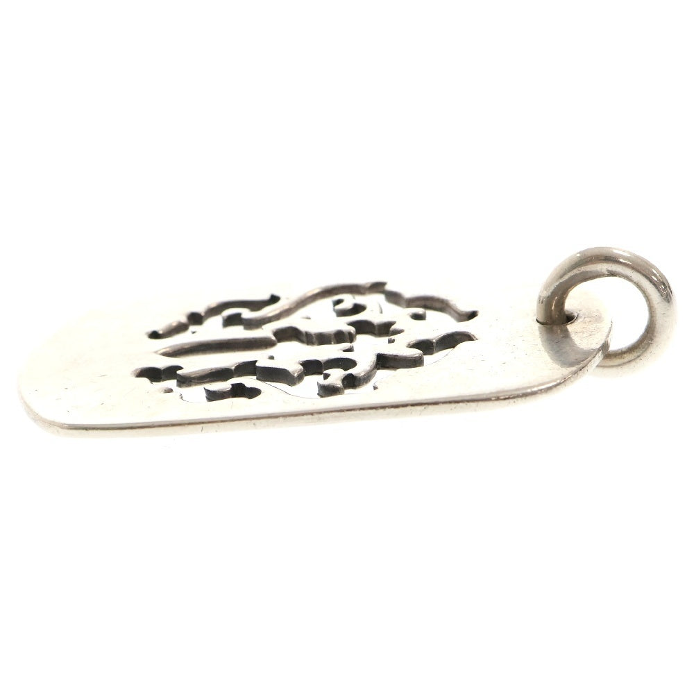 CHROME HEARTS(クロムハーツ) D TAG LRG DAGGER ヴァインダガーカットアウトドッグタグ ラージ ペンダントトップ シルバー BCA240