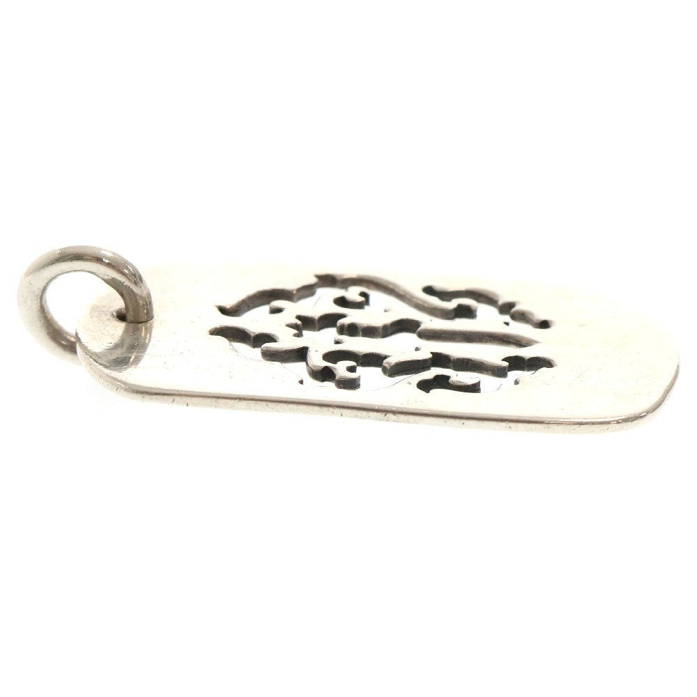 CHROME HEARTS(クロムハーツ) D TAG LRG DAGGER ヴァインダガーカットアウトドッグタグ ラージ ペンダントトップ シルバー BCA240