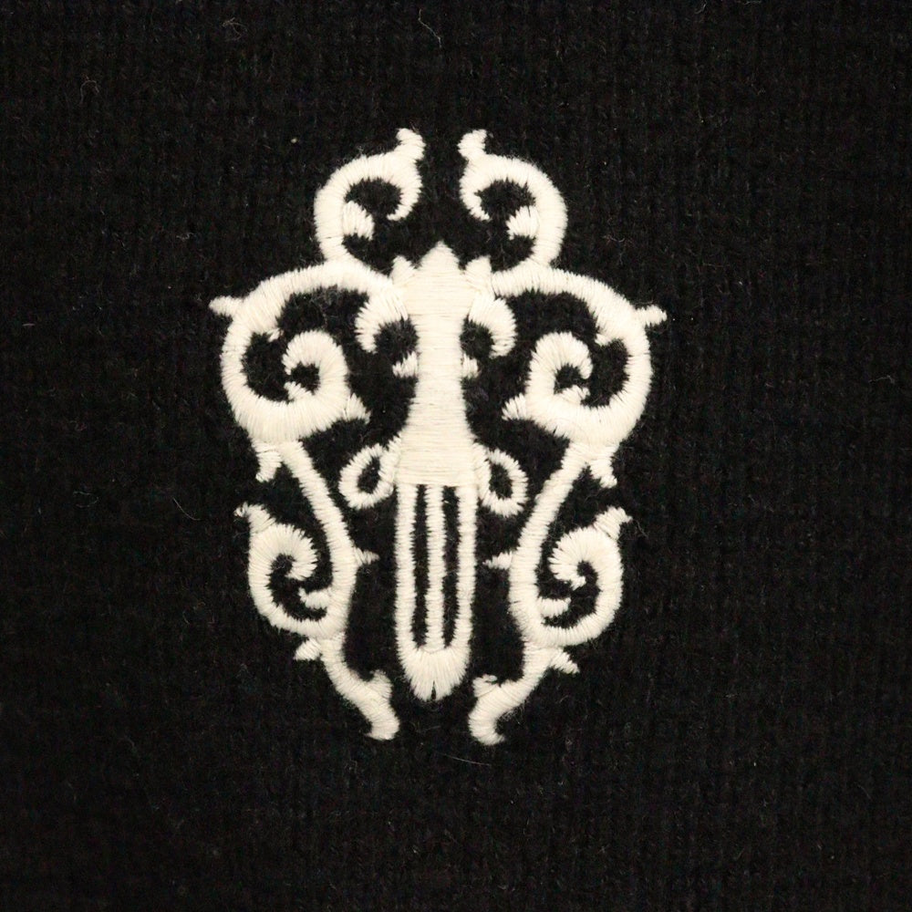 CHROME HEARTS(クロムハーツ) ダガー刺繍カシミヤニットセーター