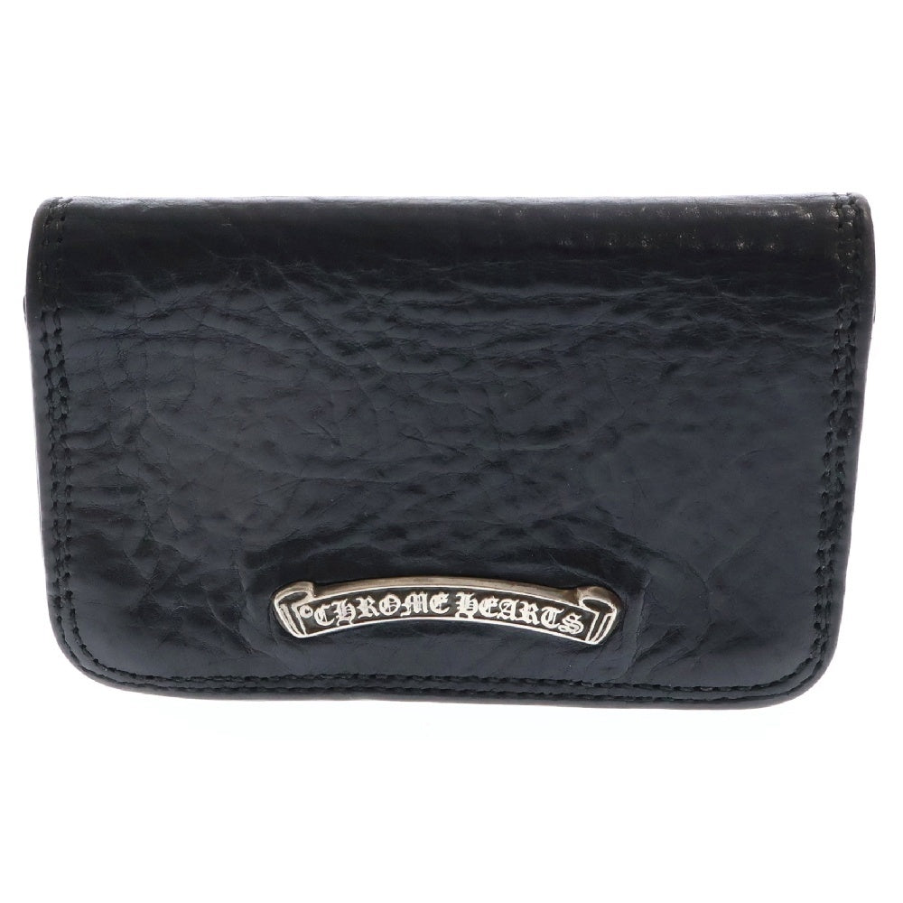 CHROME HEARTS(クロムハーツ) CARD CASE グロメット付きレザーカードケース