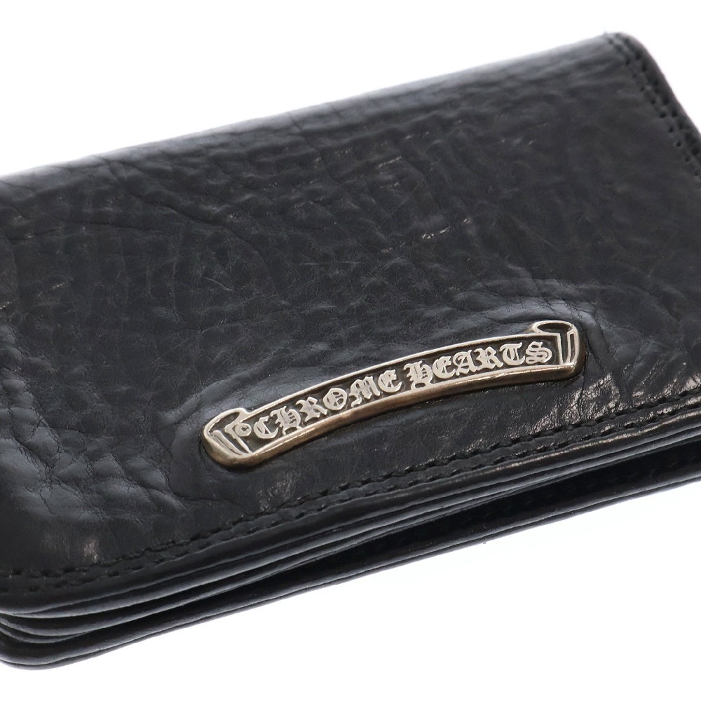 CHROME HEARTS(クロムハーツ) CARD CASE グロメット付きレザーカードケース