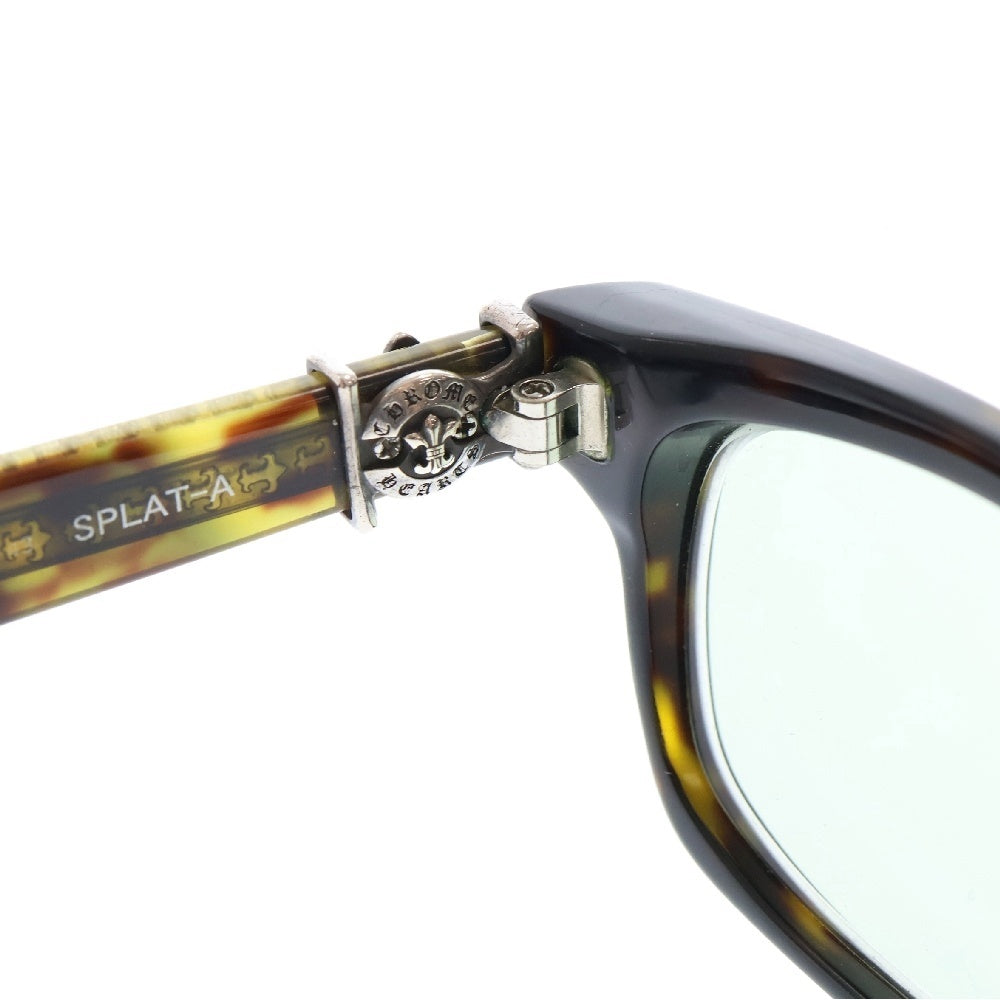 CHROME HEARTS(クロムハーツ) SPLAT-A BSフレアテンプル アイウェア サングラス メガネ ブラウン/ゴールド