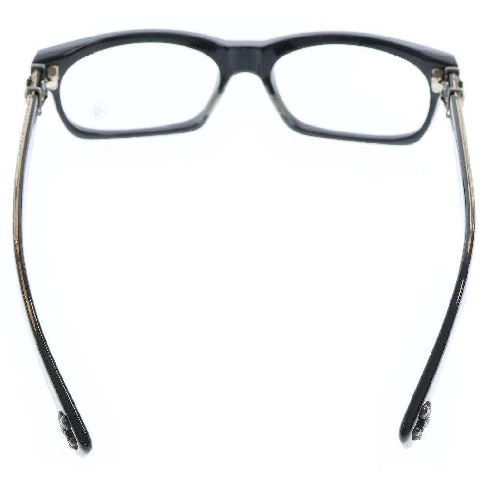CHROME HEARTS(クロムハーツ) SPLAT BSフレアテンプルアイウェア サングラス メガネ 眼鏡 ブラック/シルバー