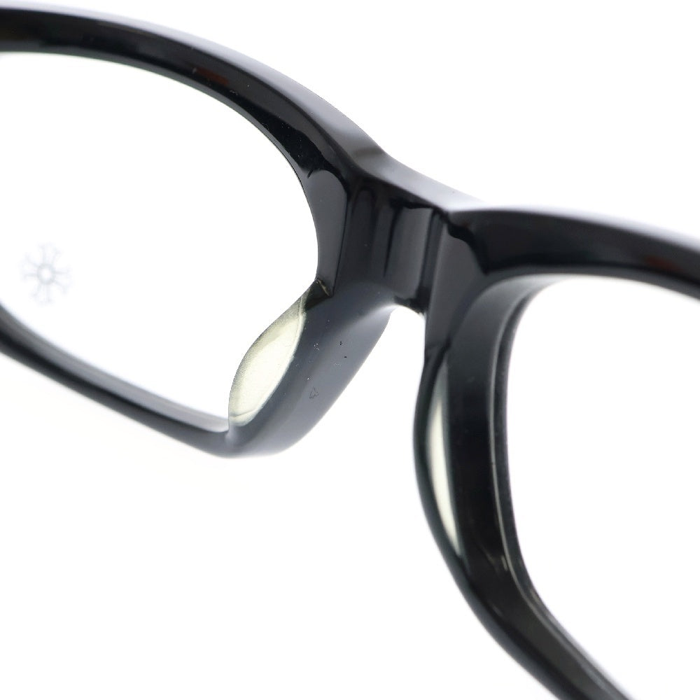 CHROME HEARTS(クロムハーツ) SPLAT BSフレアテンプルアイウェア サングラス メガネ 眼鏡 ブラック/シルバー
