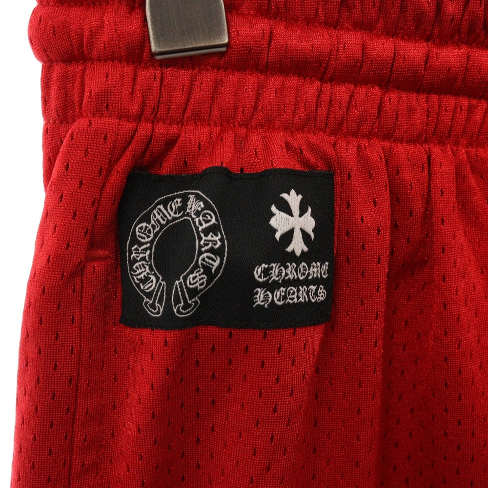 CHROME HEARTS(クロムハーツ) × MATTY BOY MESH HALF PANTS マッティボーイ CHロゴプリント メッシュハーフパンツ ショーツ レッド