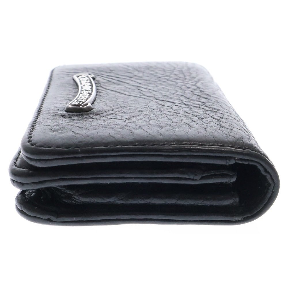 CHROME HEARTS(クロムハーツ) CRD CSE3PKTWDV1 アーチロゴプレート3ポケットレザーカードケース