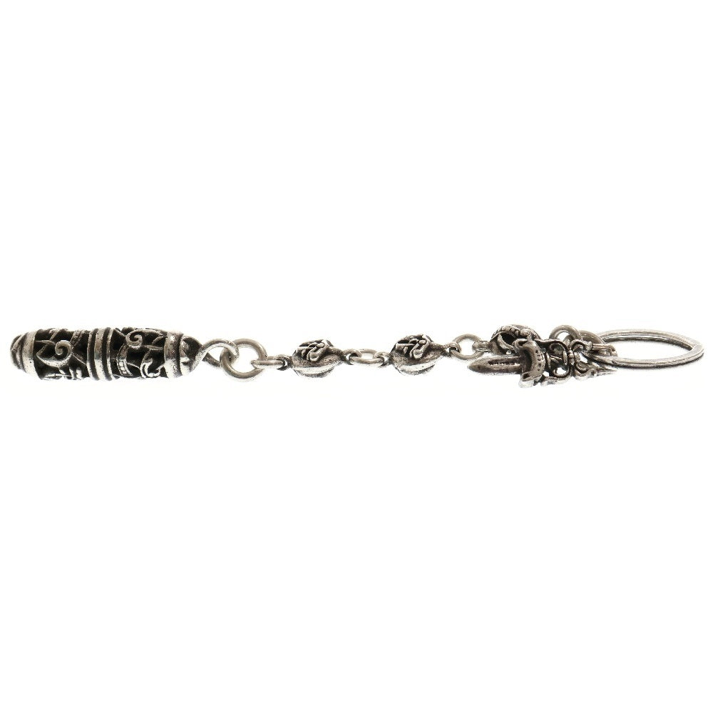 CHROME HEARTS(クロムハーツ) CELTIC ROLLER DAGGER ケルティックローラー ダガー キーチェーン キーリング キーホルダー シルバー