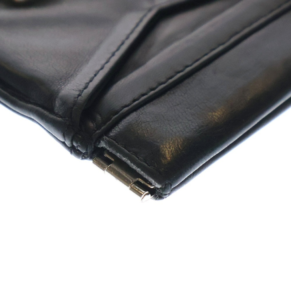 CHROME HEARTS(クロムハーツ) SNAP BACK COIN PURSE スナップバックコインパース セメタリークロスパッチ コインケース ブラック