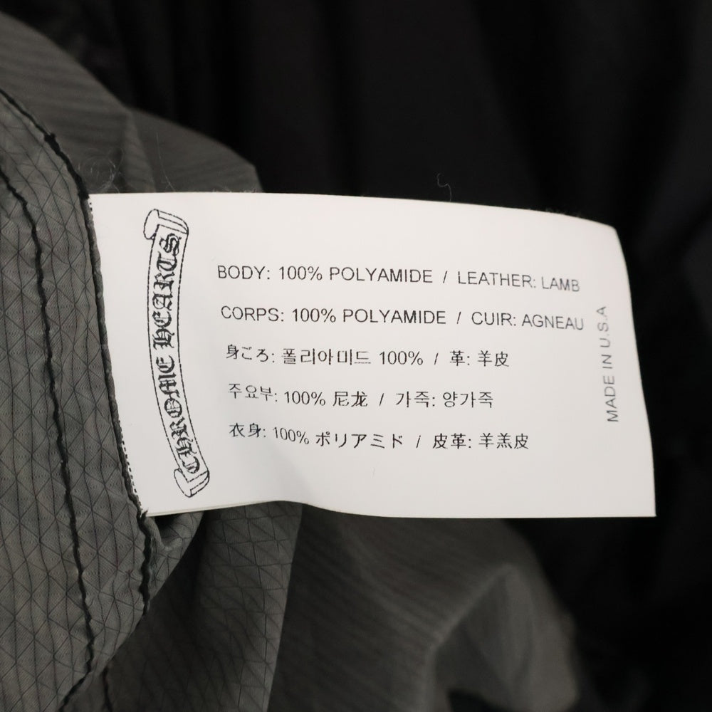 CHROME HEARTS(クロムハーツ) フードクロスパッチナイロンマウンテンパーカー ジップブルゾン コート