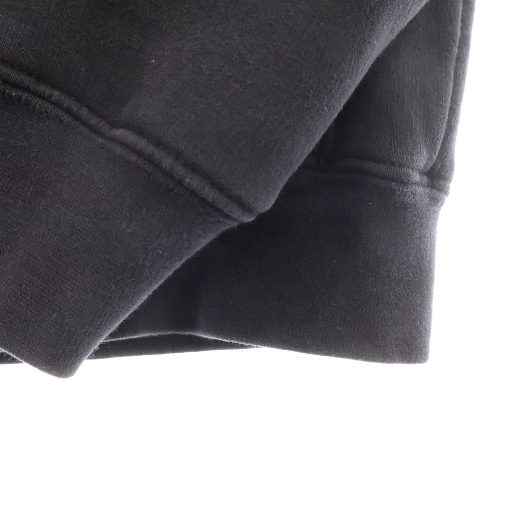 CHROME HEARTS(クロムハーツ) SWTSHRT HD ZIP バックプリント 裏地サーマル ダガージップパーカー ブラック