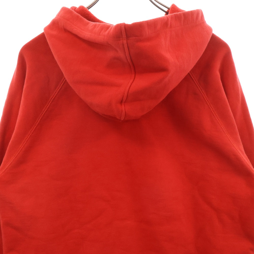 CHROME HEARTS(クロムハーツ) Y NOT Cemetery Cross Pullover Hoodie King Taco ワイノットセメタリークロスプルオーバーフーディ パーカー ロゴ刺繍 レッド キングタコ