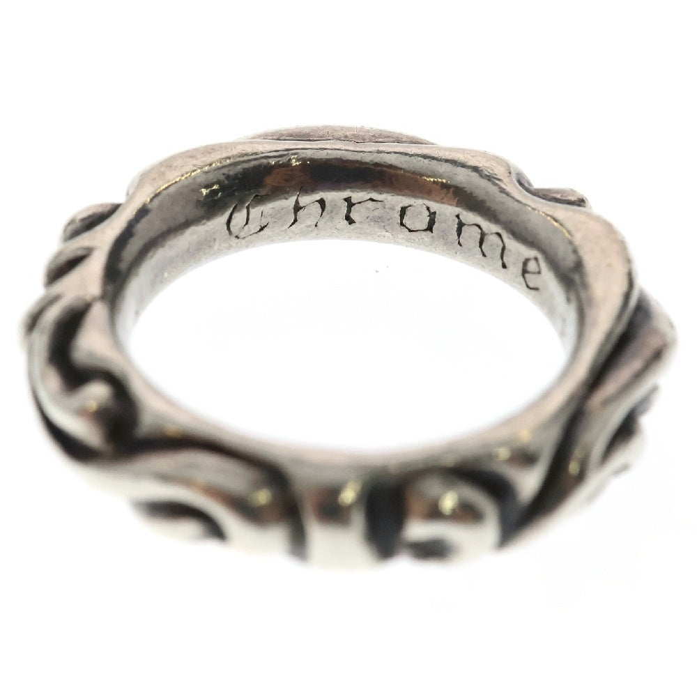 CHROME HEARTS(クロムハーツ) SCRL BAND スクロールバンド リング シルバー BCA351