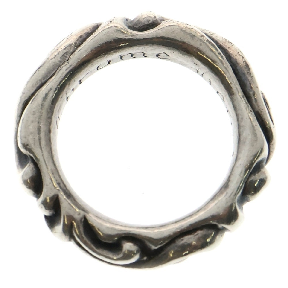 CHROME HEARTS(クロムハーツ) SCRL BAND スクロールバンド リング シルバー BCA351