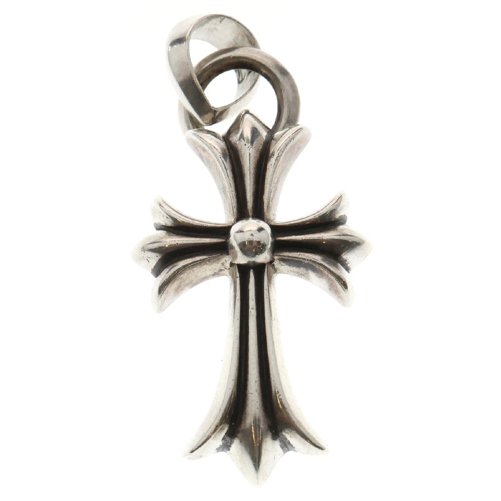 CHROME HEARTS(クロムハーツ) CH CRS SML W/BALE Wベイル スモールCHクロス ペンダントトップ シルバー BCA218