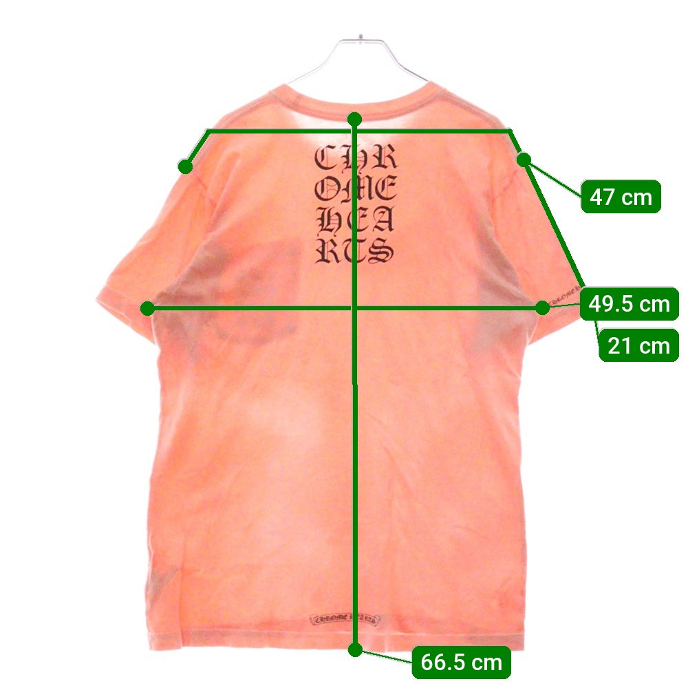 CHROME HEARTS(クロムハーツ) ロゴプリントタイダイ半袖Tシャツ カットソー