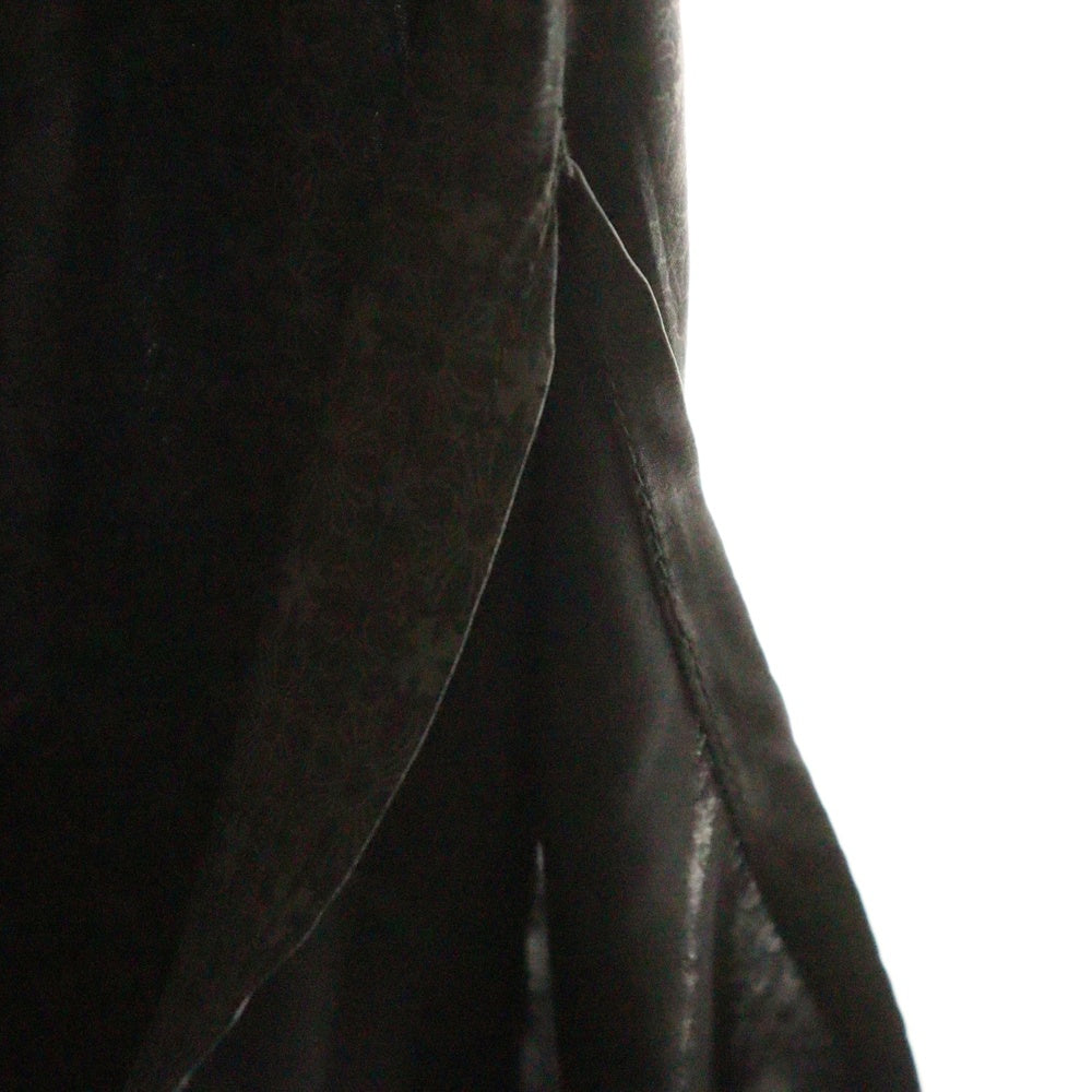 CHROME HEARTS(クロムハーツ) ガンスリンガーベルト付きCHプラス総柄シルクワンピース レディース