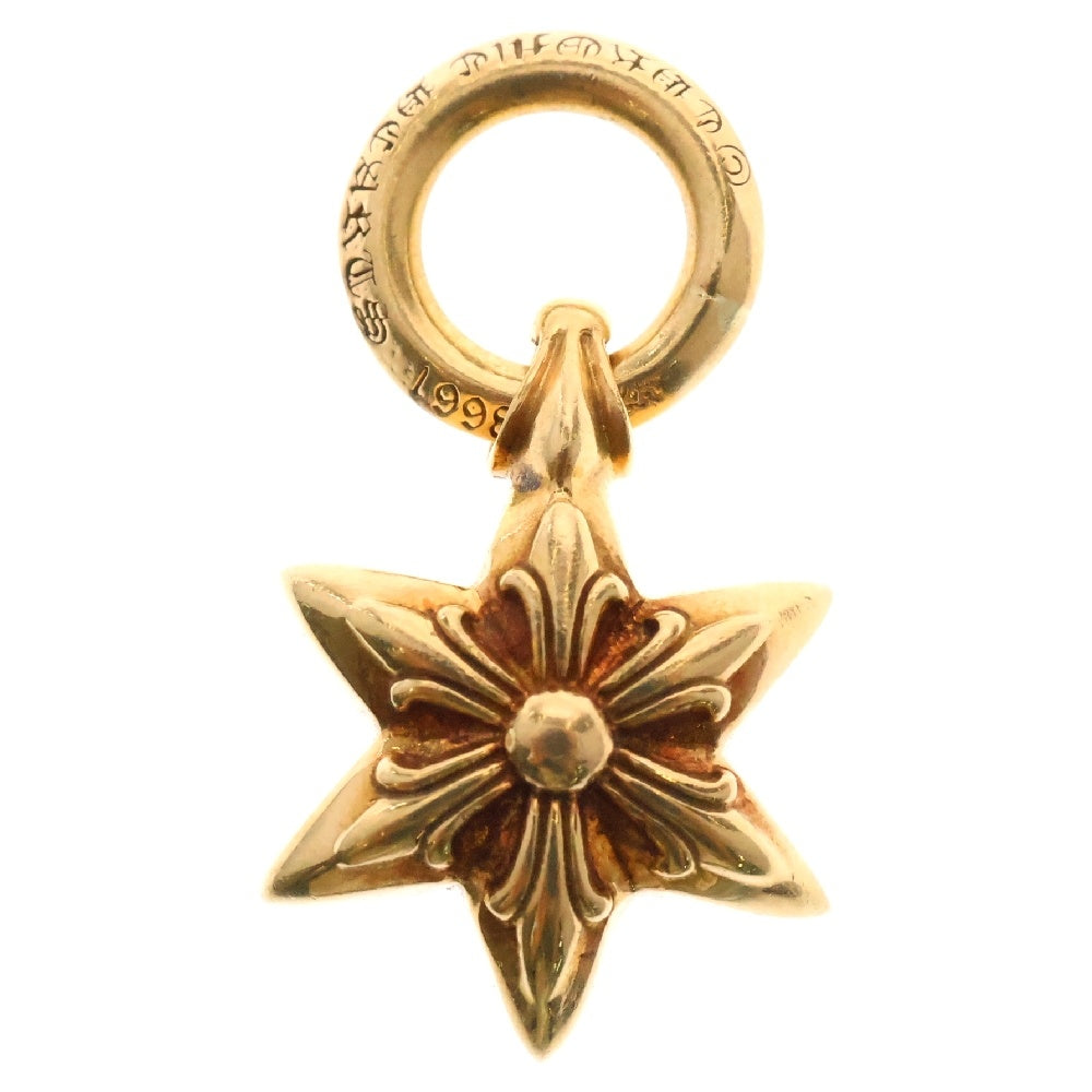 CHROME HEARTS(クロムハーツ) 22K STAR CHARM 6ポイントスターチャーム ゴールドストップ